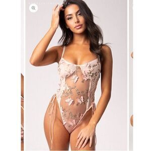 Aurelia Intimates Violante Butterfly One Piece Lingerie